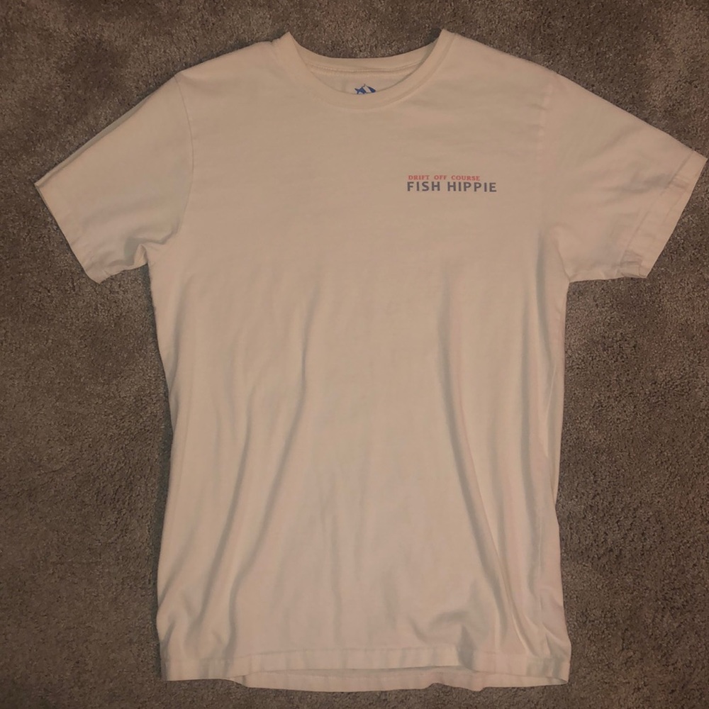 Fish Hippie Cream T-Shirt | Looks New